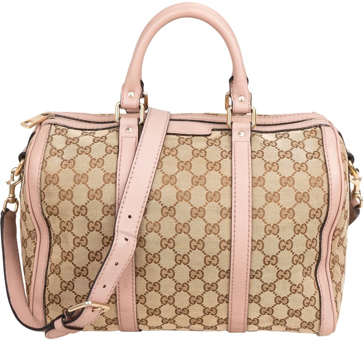 Gucci Gucci Monogram GG Canvas Joy Boston Handbag