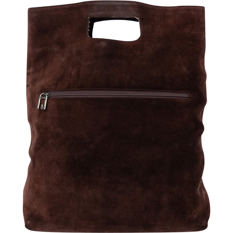 Gucci Gucci Suede Shopping Tote Handbag