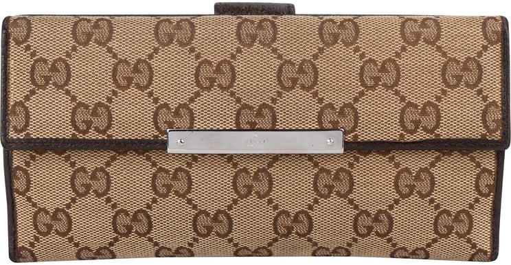 Gucci Gucci Monogram GG Canvas Continental Wallet