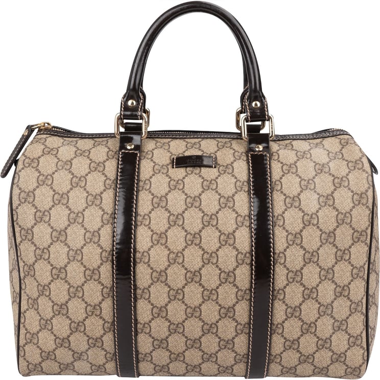 Gucci Gucci Monogram GG Supreme Canvas Joy Boston Handbag