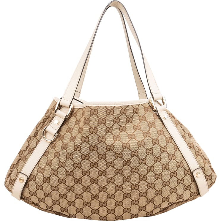 Gucci Gucci Monogram GG Canvas Abbey Hobo Shoulder Bag