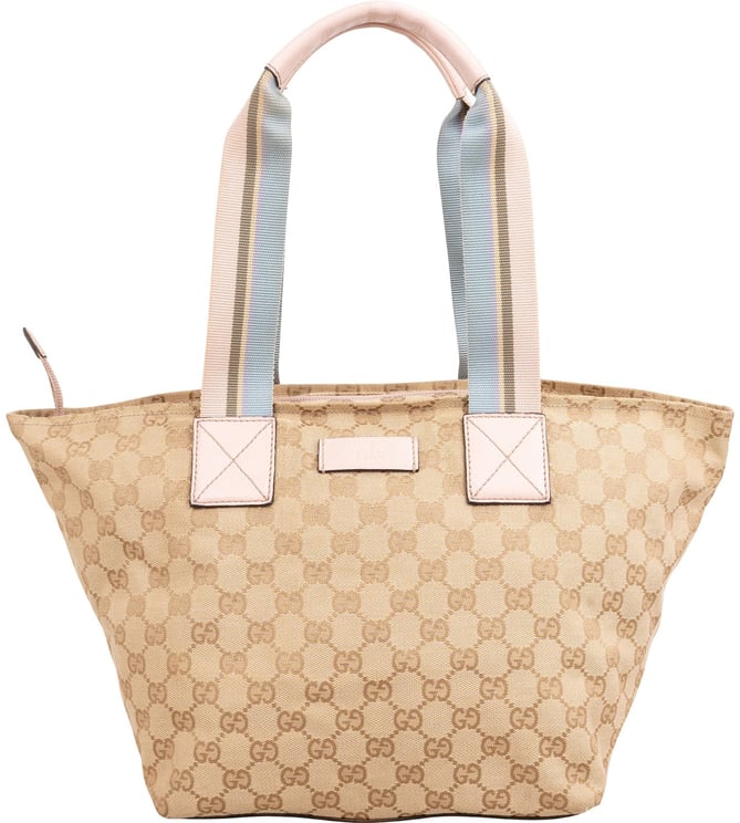 Gucci Gucci Monogram GG Canvas Tote Shoulder Bag