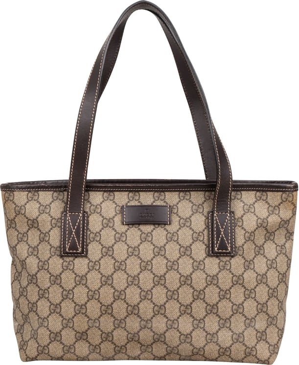 Gucci Gucci Monogram GG Supreme Small Tote Shoulder Bag