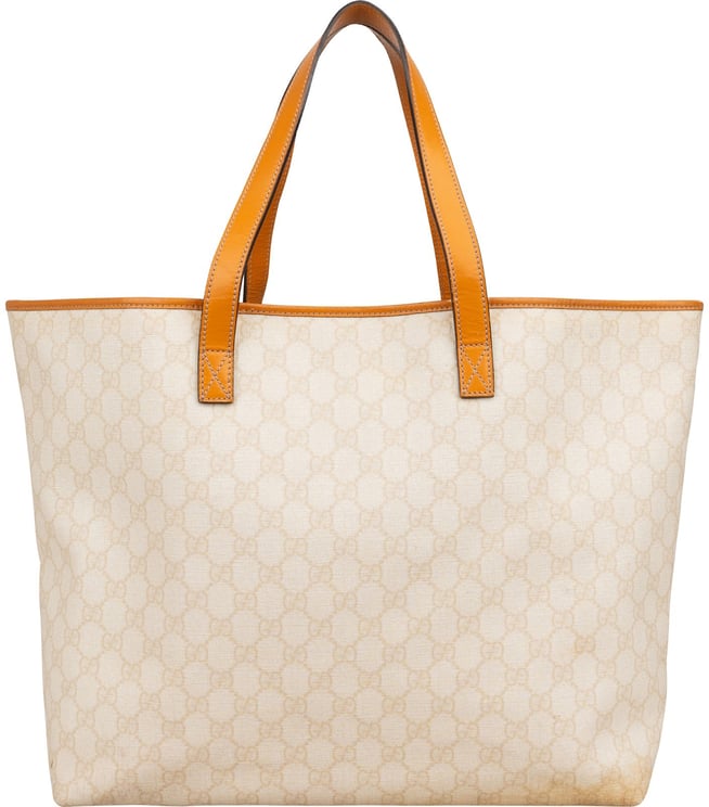 Gucci Gucci Monogram GG Canvas Tote Shoulder Bag