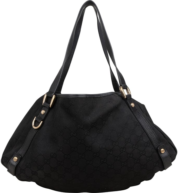 Gucci Gucci Monogram GG Canvas Abbey D-Ring Hobo Shoulder Bag