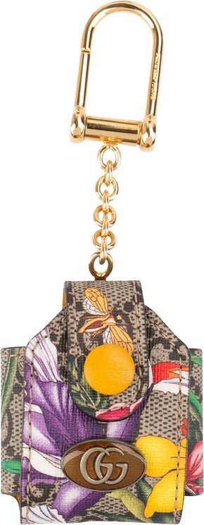 Gucci Gucci Monogram GG Supreme Flora AirPods Case