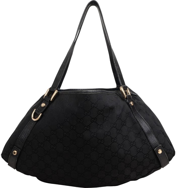 Gucci Gucci Monogram GG Canvas Abbey D-Ring Hobo Shoulder Bag