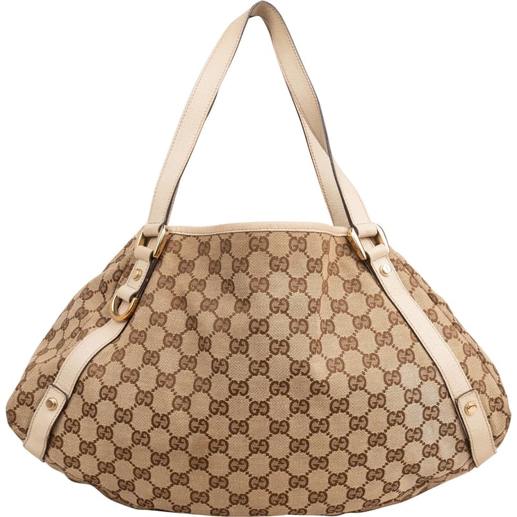 Gucci Gucci Monogram GG Canvas Abbey D-Ring Hobo Shoulder Bag