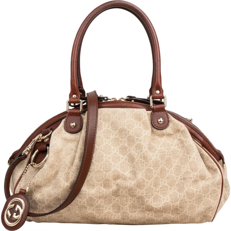 Gucci Gucci Monogram GG Sukey Handbag