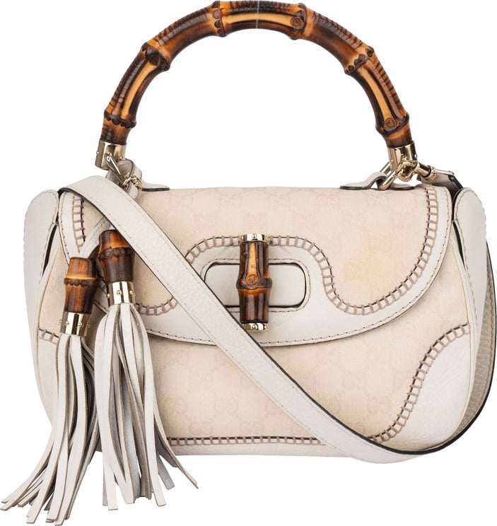Gucci Gucci Classic GG Monogram Bamboo Handbag