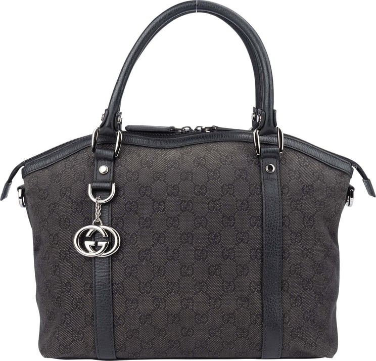 Gucci Gucci GG Monogram Charm Dome Handbag