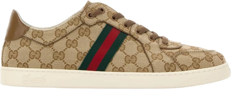 Gucci Beige Coda Low Low-Top Shoes
