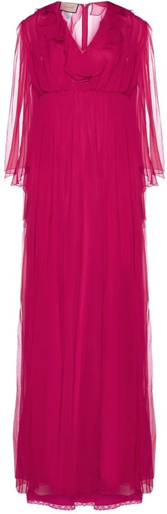 Gucci Gucci Silk Midi Dress