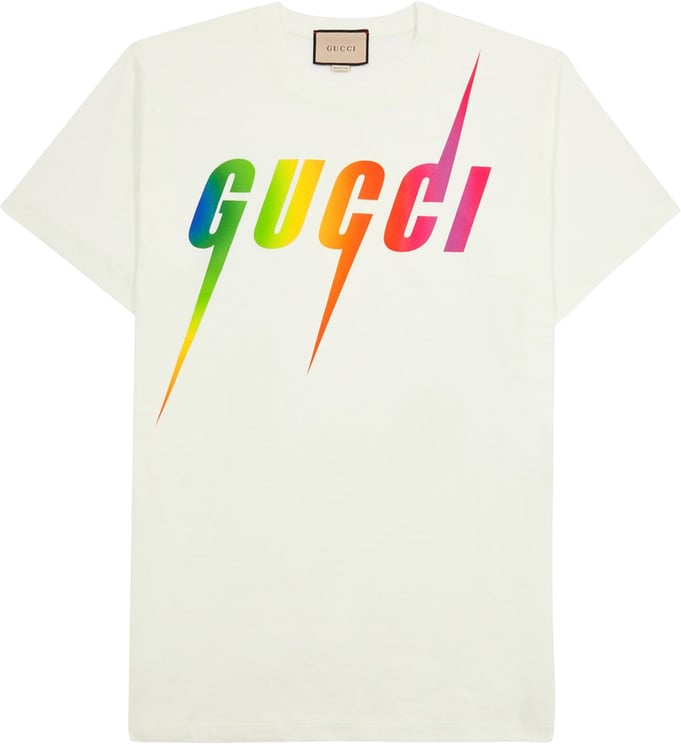 Gucci Gucci Logo Cotton T-shirt