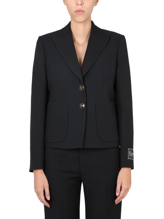 Gucci Single-Breasted Tailored Jacket with Lance Lapels