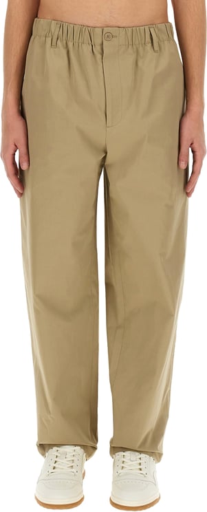 Gucci Classic Regular Fit Cotton Poplin Pants