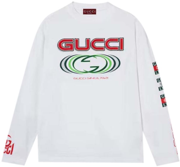 Gucci Gucci Jersey Longsleeve 'Wit'