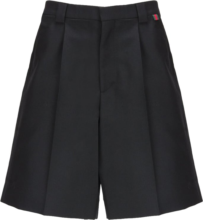 Gucci Wool Blend Twill Shorts