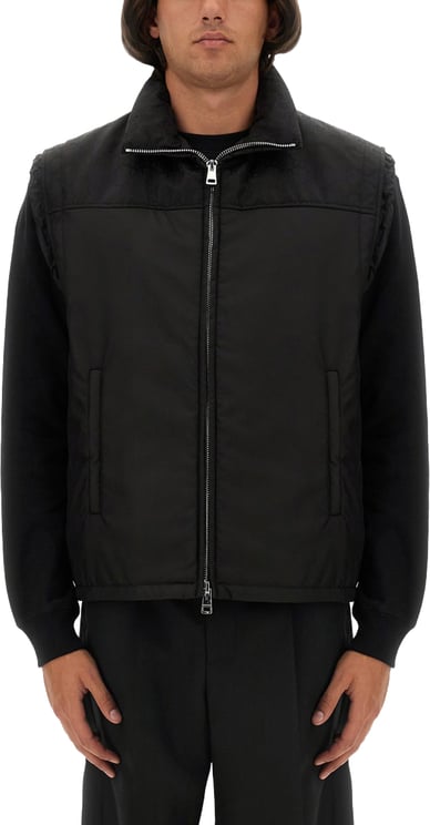 Gucci Nylon Vest with Integrated GG Motif