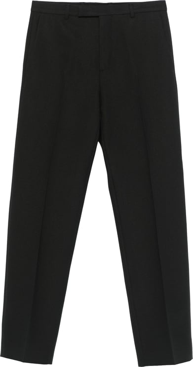 Gucci Black Fluid Straight-Leg Tailored Pants