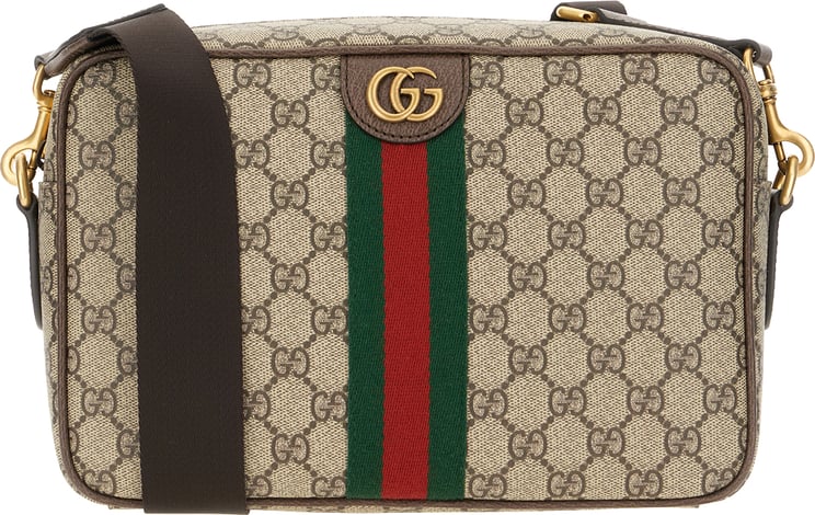 Gucci Gucci Printed canvas crossbody bag