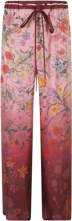Gucci Pants Twill Flora Degrade
