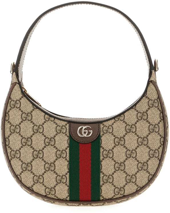 Gucci Gucci Printed canvas mini Ophidia shoulder bag