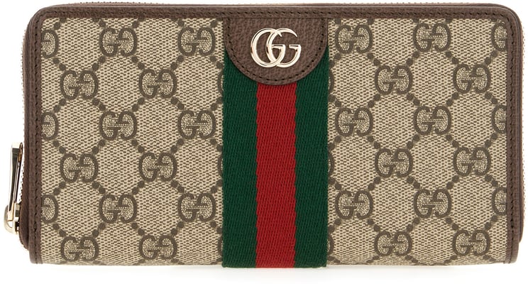 Gucci Gucci GG Supreme fabric wallet