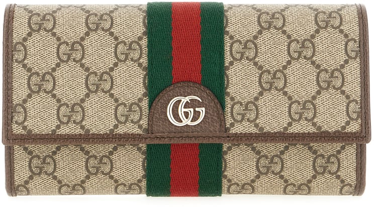 Gucci Gucci GG Supreme fabric Ophidia wallet
