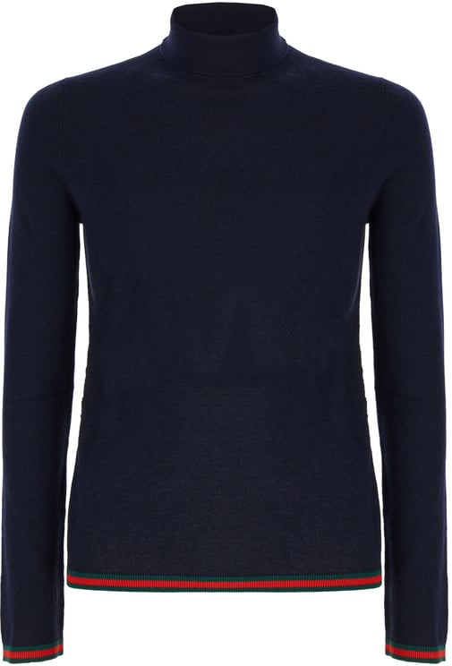 Gucci Gucci Midnight blue cashmere blend sweater