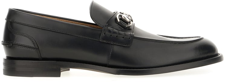 Gucci Gucci Black leather loafers