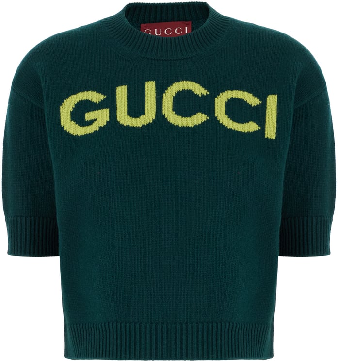 Gucci Gucci Bottle green wool sweater