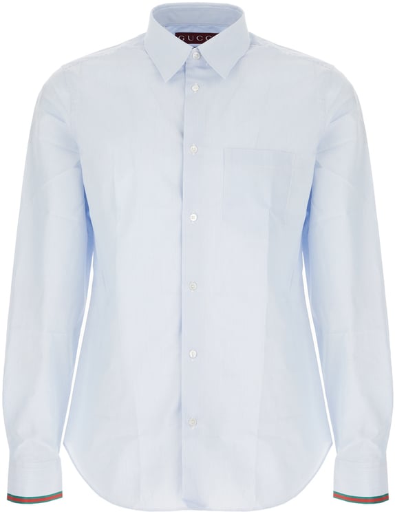 Gucci Gucci Printed poplin shirt