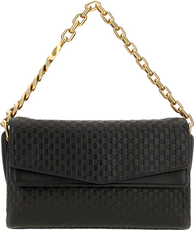 Gucci Gucci Black leather shoulder bag