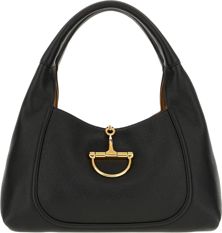 Gucci Gucci Black leather Softbit handbag