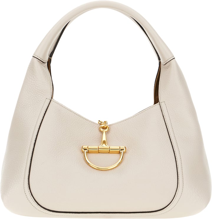 Gucci Gucci Chalk leather Softbit handbag