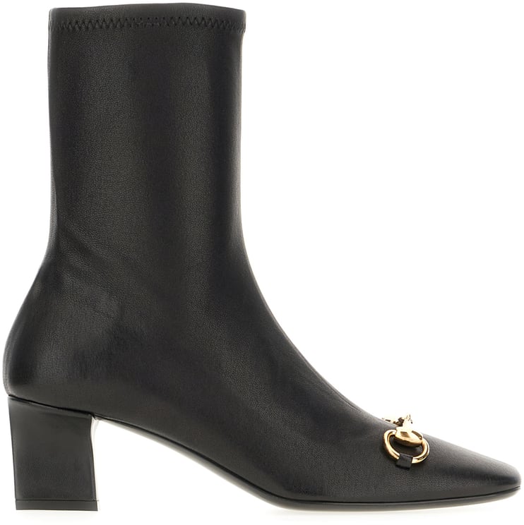 Gucci Gucci Black leather Signora boots