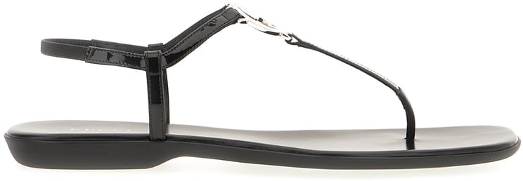 Gucci Gucci Black leather sandals