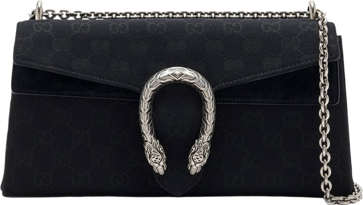 Gucci Black Dionysus Leather Shoulder Bag