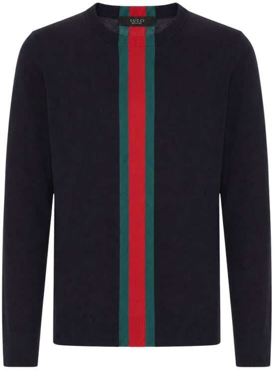 Gucci Gucci Midnight blue cotton sweater