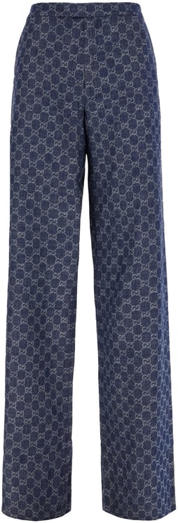 Gucci Gucci Printed denim jeans