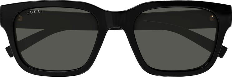 Gucci Black Gg1857S Rectangular Logo Sunglasses