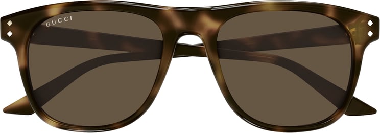 Gucci Gg1893s Classic Square Frame Tortoiseshell Sunglasses