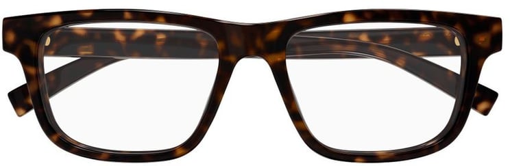 Gucci Gg1987o Rectangular Tortoiseshell Frame Eyeglasses