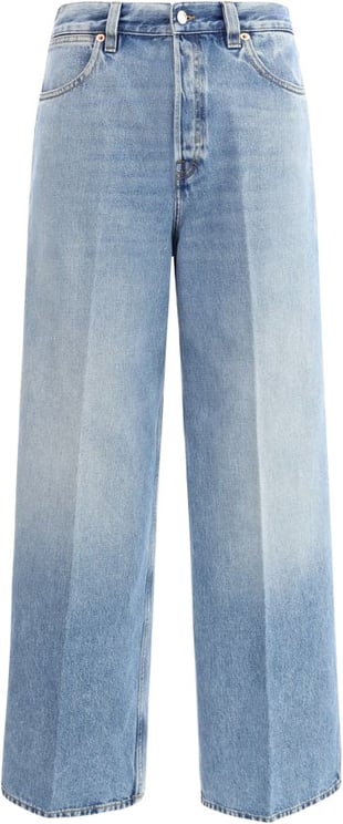 Gucci Gucci Light Blue Cotton Jeans Denim