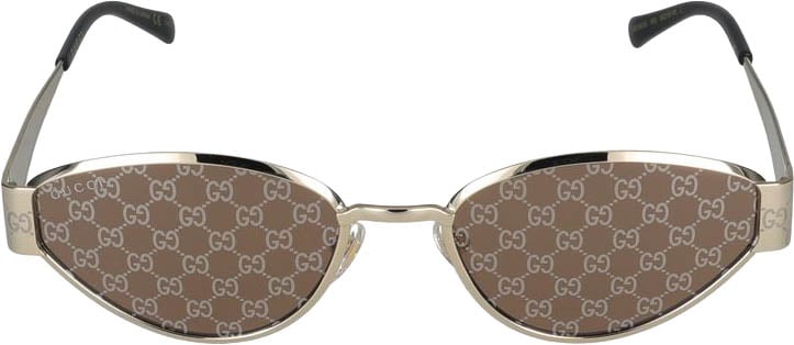 Gucci Sunglasses Gucci GG1853S 003 gold gold brown 55/19/145