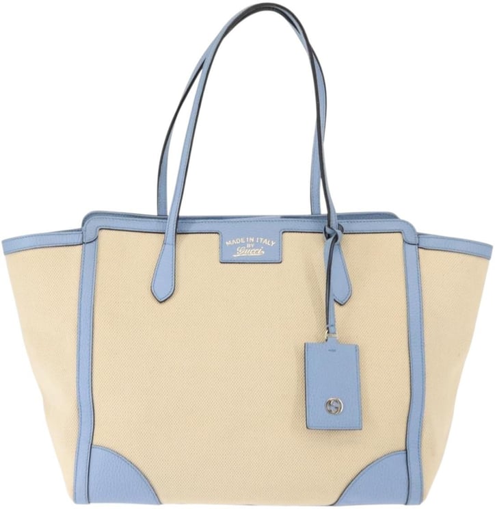Gucci Gucci Swing Tote Canvas and Leather Medium