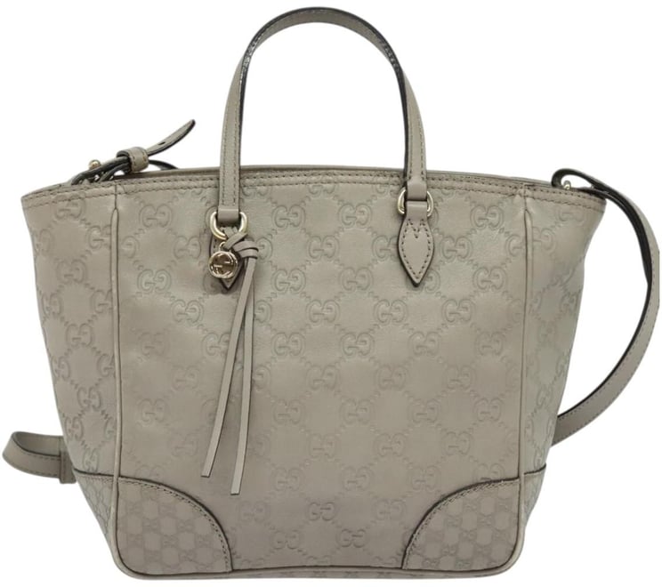 Gucci Gucci Bree Tote Guccissima Leather Small