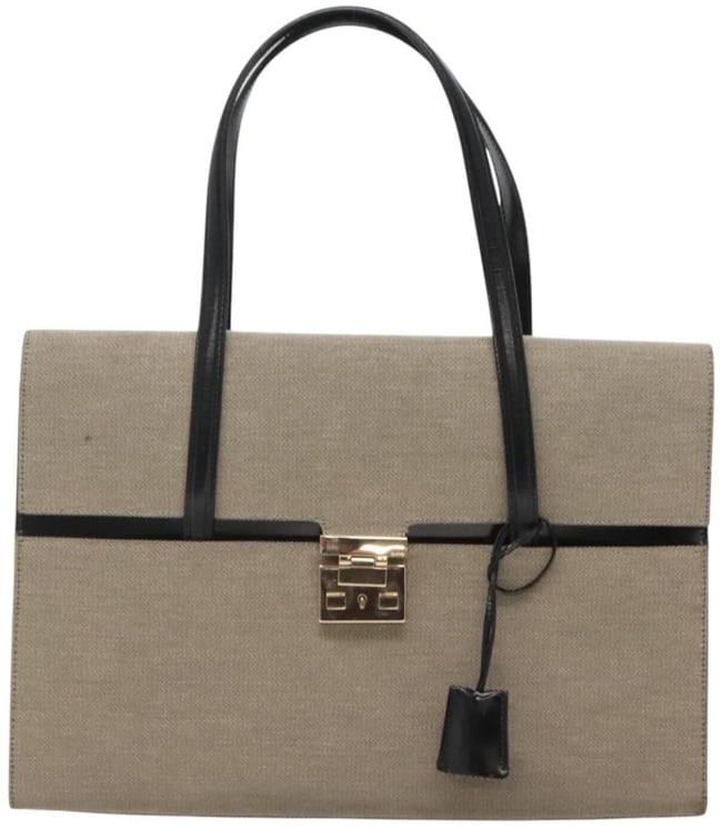 Gucci Gucci Lady Lock Handbag Canvas