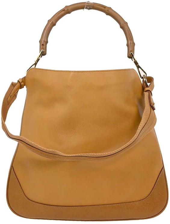 Gucci Gucci Diana Bamboo Shoulder Bag Leather Medium
